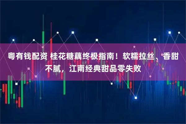 粤有钱配资 桂花糖藕终极指南！软糯拉丝、香甜不腻，江南经典甜品零失败
